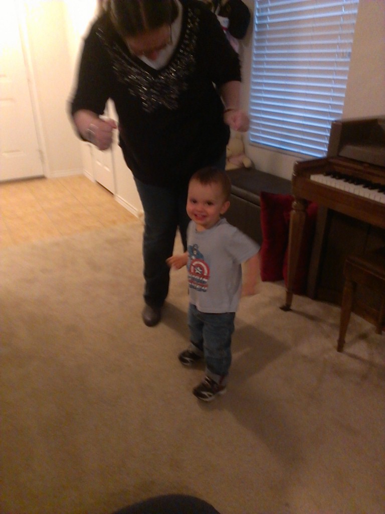 Dancing with Mommy